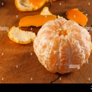 Orange épluchée